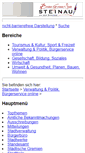 Mobile Screenshot of barrierefrei.steinau.eu